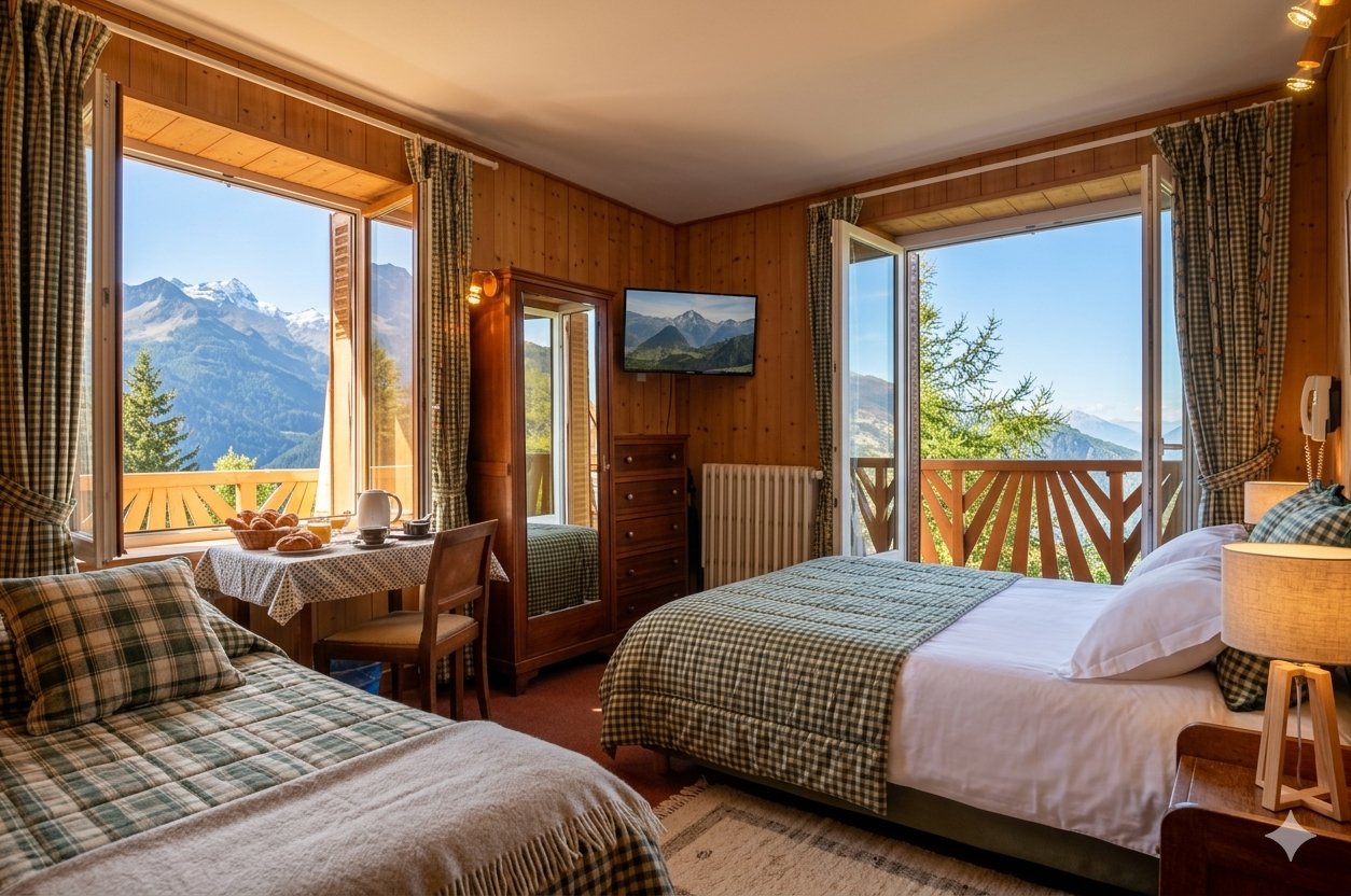 Chambre familiale Petit-Saint-Bernard