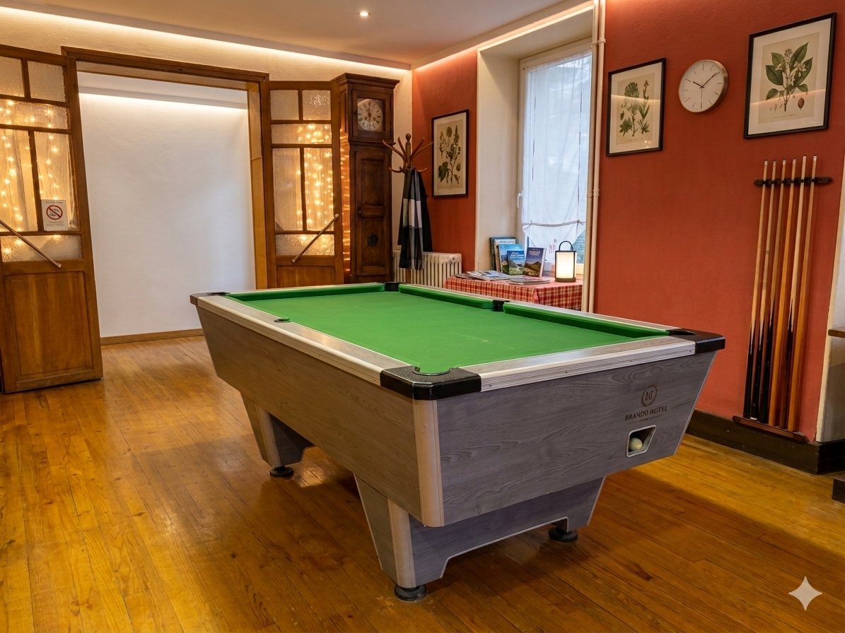 La salle de billard